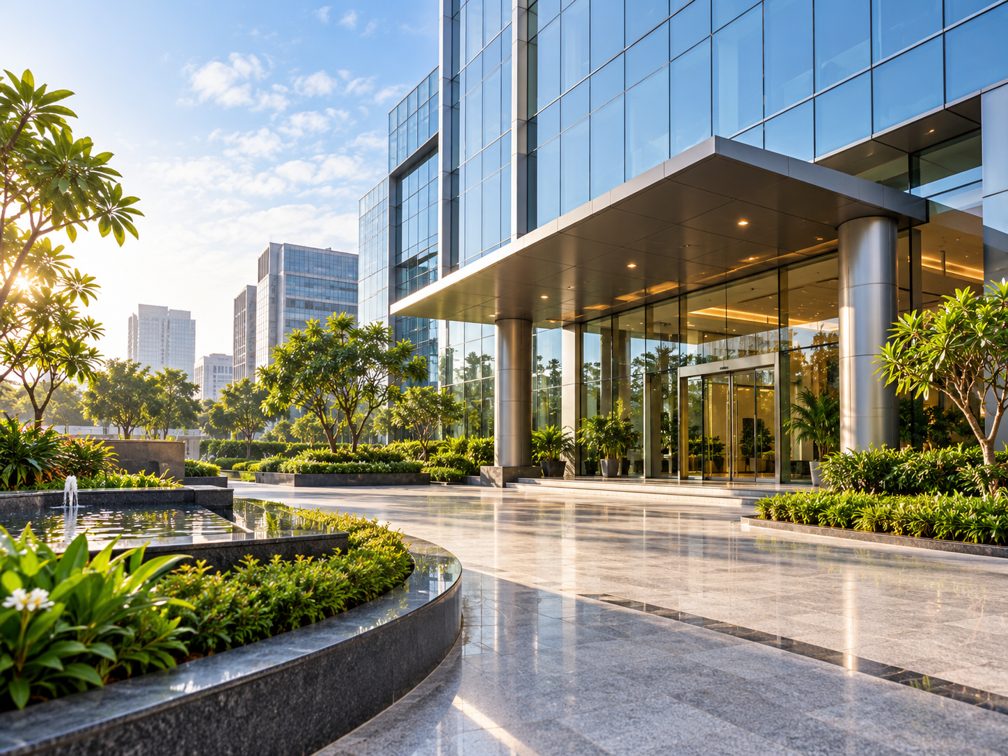 Modern corporate capability centre in India